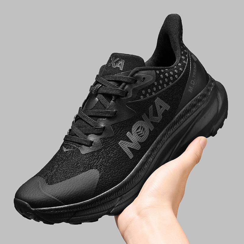 Sports Men's Shoes Low-top Platform Fly Woven Mesh Running Shoes