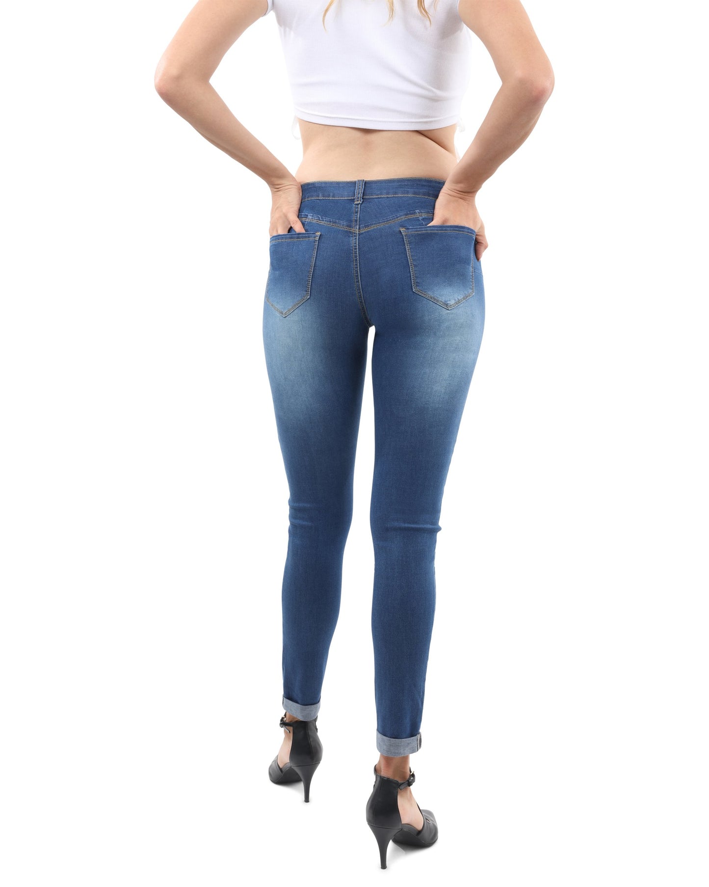 Wallace Skinny Jeans - laivasto 