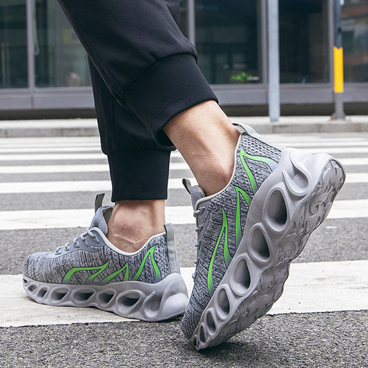 Extra Large Size 47 Men's Shoes No Plus-sized 46 Sports And Leisure 45 All-matching Couple Flame Shoes - JM Shop Line